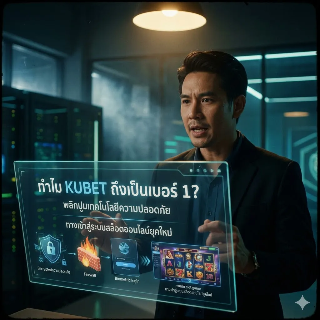 ทำไม KUBET ถึงเป็นเบอร์ 1? พลิกปูมเทคโนโลยีความปลอดภัยและทางเข้าสู่ระบบสล็อตออนไลน์ยุคใหม่