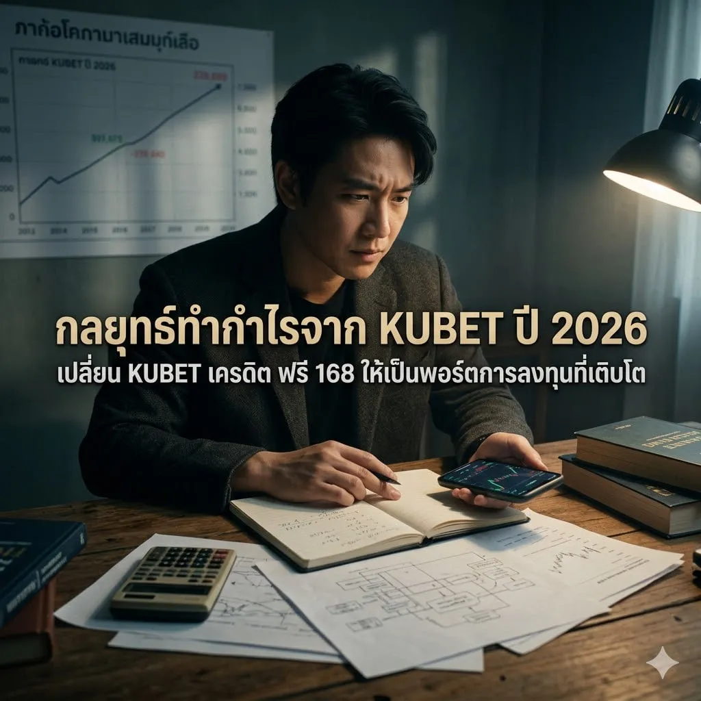 พลังของ kubet เครดิต ฟรี 168 กับการต่อยอดพอร์ตการลงทุน